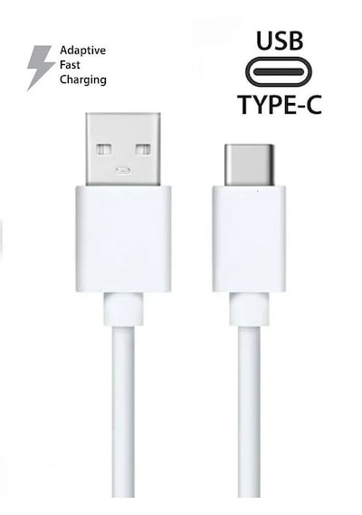 Samsung Galaxy M21 / M30 / M31 / M32 / M40 / M51 / M52 Uyumlu Usb Typec Hızlı Şarj Kablosu 1 Adet - 1 Metre