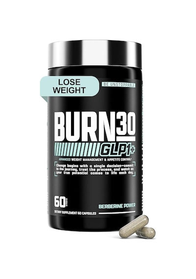 Nutrex Burn30 Glp-1 Carnitine Super Berberine Weight Management Appetite Control Gymnema Sylvestre 6 Aromasız
