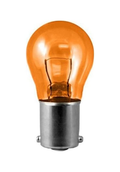 Blick 12V 93 21W Sarı Sinyal Ampulü Düz Tırnak 1 Kutu 10 Adet