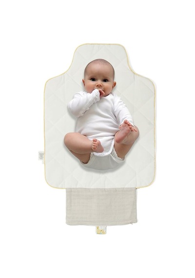 % 100 Pamuk Müslin Bebek Alt Açma Petits Caneton - Yavru Ördek Desen Pad10