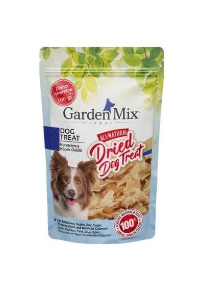 Garden Mix Kurutulmuş Dana İşkembe Köpek Ödül Maması 100 G