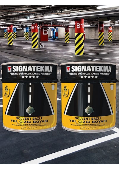 Signatekma Signawall - Bordür ve Kolon Boyası (2 Adet) Sarı