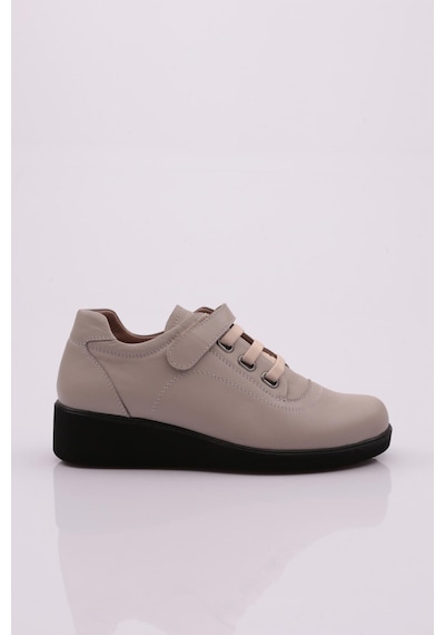 Dgn 2368 Kadin Cirtli Comfort Ayakkabi 2368-2-R1886 Vizon