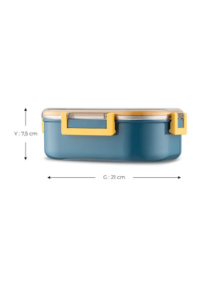 Emsan Smile Life Lunch Box Mavi Renksiz