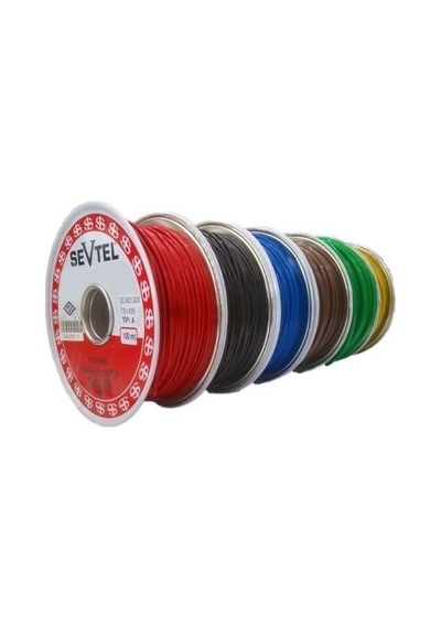 Sevtel 6 Mm Tesisat Kablosu Kalaylı Sarı-yeşil 1 Mt