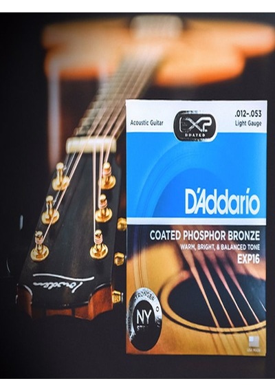 Daddarıo Akustik gitar teli EXP 16 LIGHT GAUGE