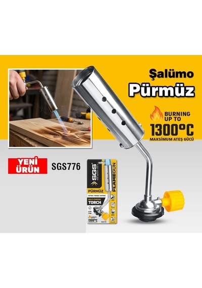 Sgs776 - Torch Şalümo Pürmüz Başlığı Sarı