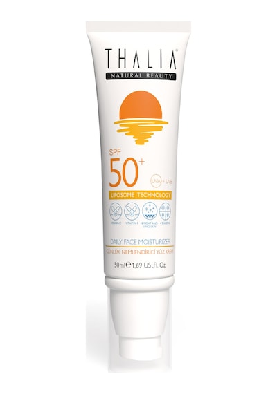 Thalia Günlük Nemlendirici Yüz Güneş Kremi SPF50+ 50 ML
