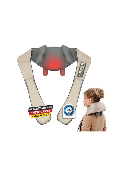 Donnerberg Proneck Boyun Masajı Kablosuz, Shiatsu Ve Derin Masaj