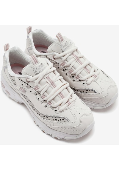 Skechers D'lites - Wildcats Kadın Beyaz Sneakers 150236 Ofpk Beyaz