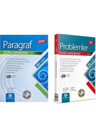 Bilgi Sarmal Tyt Ayt Paragraf Ve Problemler Soru Bankası 2 Kitap Set