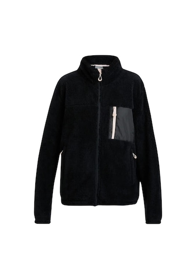 Roxy Alabama Full Zip Solid Kadın Polar Ceket Siyah