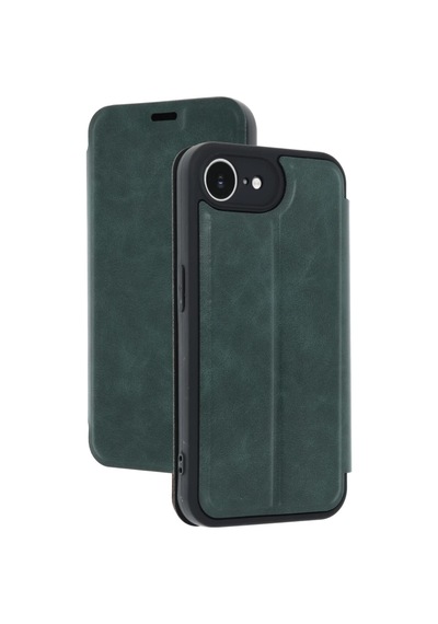 Apple Uyumlu iPhone 16e Uyumlu Kılıf Flip Cover - Koyu Yeşil