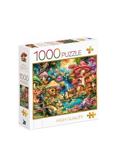 1000 Parça Masal Diyarı Puzzle 48 X 68 Cm Yüksek Baskı Kaliteli Eğlenceli Puzzle