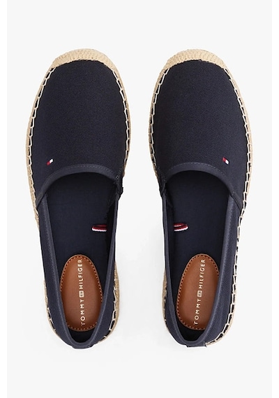 Tommy Hilfiger Kadın Th Bayrak Nakışlık Canvas Espadrille Loafer Ayakkabı - Lacivert Space Blue Tommy Hilfiger Kadın Th Bayrak Nakışlık Canvas Espadrille Loafer Ayakkabı - Lacivert Space Blue