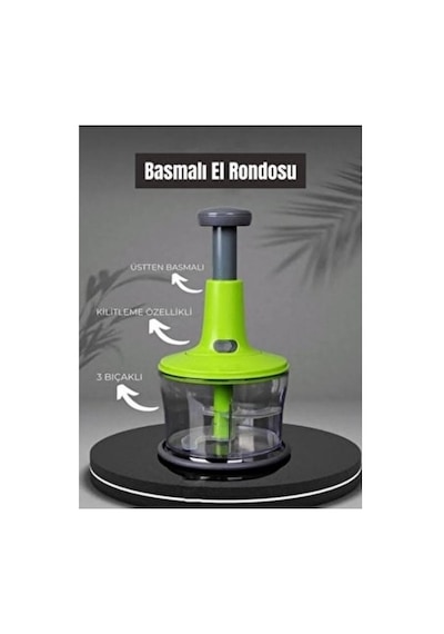 Basmalı El Rondosu Çok Renkli