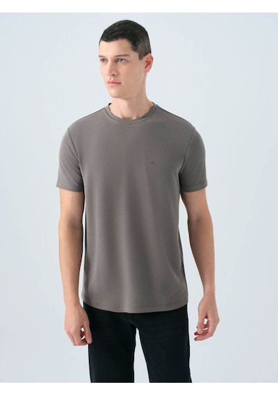 Loft Basic Haki Erkek T-shirt Lf2038850