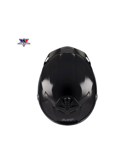 Mt Helmets Thunder 4 R Sv Pure A1 Parlak Siyah Kapalı Kask