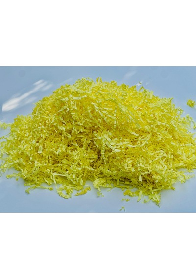 Sarı Z Zigzag Kırpık Kağıt 500 Gr Hediye Kutu İçi Dolgu & Süsleme