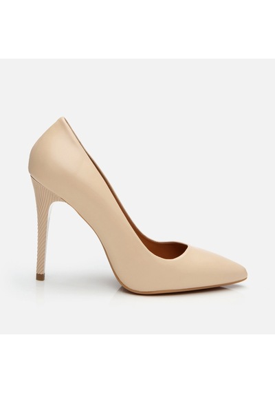 Hotiç Kadın Deri Pudra Yüksek Topuklu Stiletto 01ayh304170a310 Bej-beıge Bej