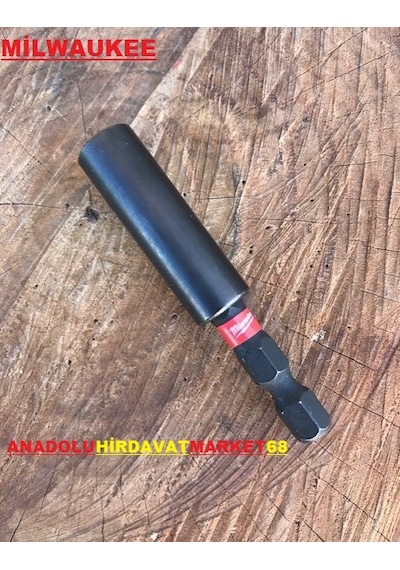 Milwaukee Manyetik Bits Uzatma Ucu 60 MM Mıknatıslı Uzatma