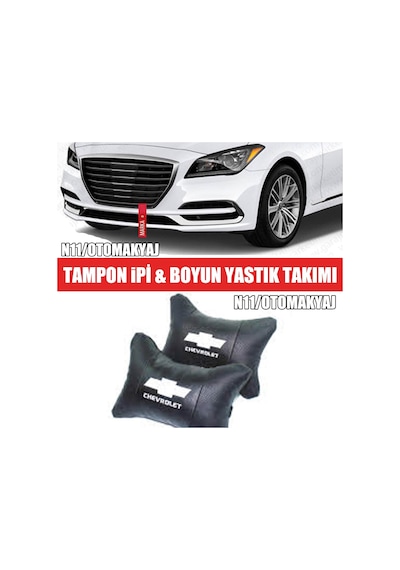 Chevrolet Kalos Tampon Süsü Boyun Yastık Takım Aksesuarı
