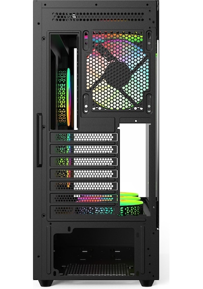 Gametech Phantom 6 x 120 MM RGB Fanlı Oyuncu Bilgisayar Kasası Siyah Gametech Phantom 6 x 120 MM RGB Fanlı Oyuncu Bilgisayar Kasası Siyah