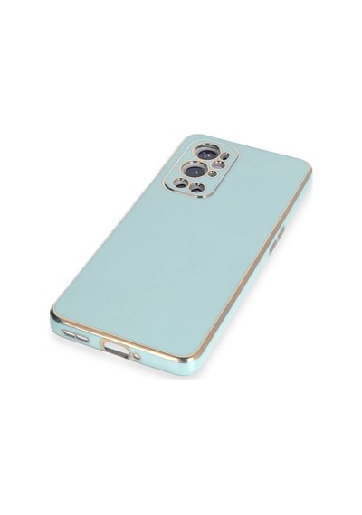 Cosmotex Newface One Plus 9 Pro Kılıf Volet Silikon - Açık Yeşil