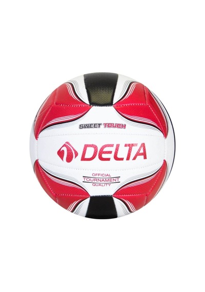 Delta Rivo Dikişli 5 Numara Voleybol Topu Kırmızı-siyah