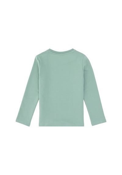 U.S. Polo Assn.  Kız Çocuk Su Yeşili Bisiklet Yaka Sweatshirt 50298180-VR048