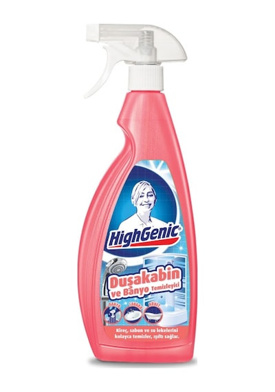 Highgenic Duşakabin ve Banyo Temizleyici Sprey 2 x 750 ML