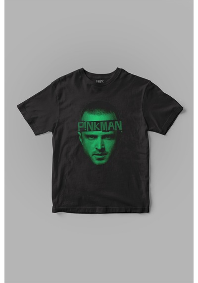 "pinkman" Breaking Bad Jesse Pinkman Tişört Siyah