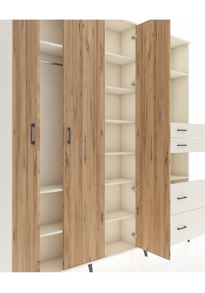 Arges Dolap 12 Raflı 4 Çekmeceli Tek Askılı 220x30x243 Aytaşı-çam/aytaşı Atlas Çam/aytası Arges Dolap 12 Raflı 4 Çekmeceli Tek Askılı 220x30x243 Aytaşı-çam/aytaşı Atlas Çam/aytası