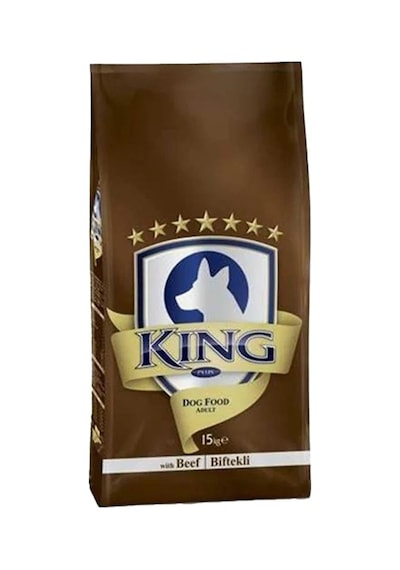 King Biftekli Yetişkin Köpek Maması 15 Kg