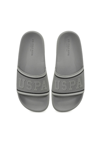 U.S. Polo Assn. U.s. Polo Assn. Nossa Deniz Havuz Plaj Erkek Terlik 867800000782 6 Gri Gri
