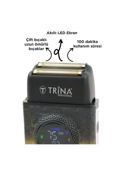 Trina Professional Tıraş Makinesi Trnsklks0023gold