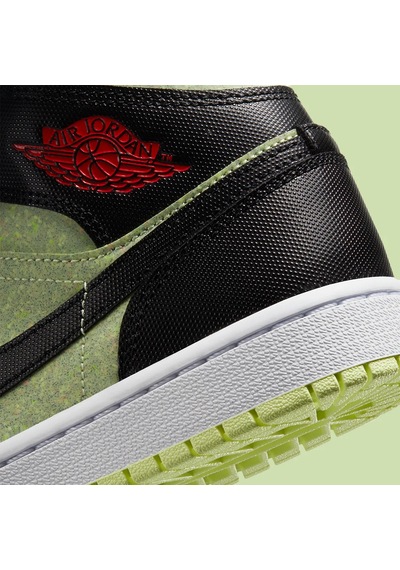 Nike Air Jordan 1 Mid Se Basketbol Ayakkabısı Yeşil
