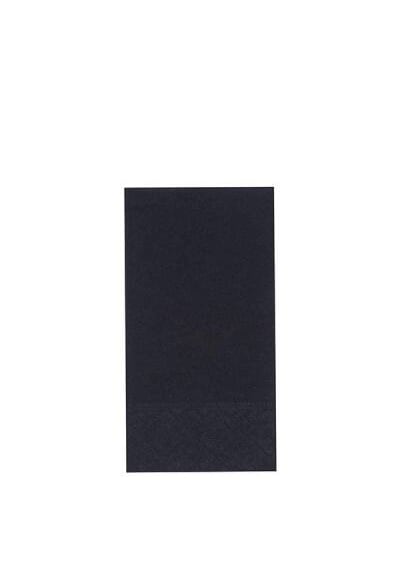 Fasana Garson Katlama Peçete Siyah 100'lü 24 x 24 CM
