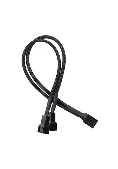Fan Çoklayıcı Y Pwm Splitter Kablosu 4Pin Dişi 4Pin - 3Pin Erkek