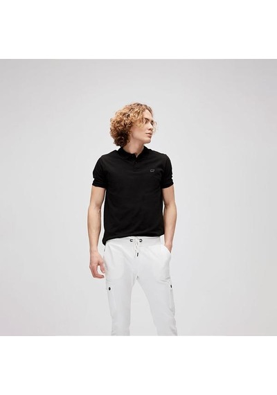 Bad Bear Rixon Erkek Siyah Polo Yaka Tişört