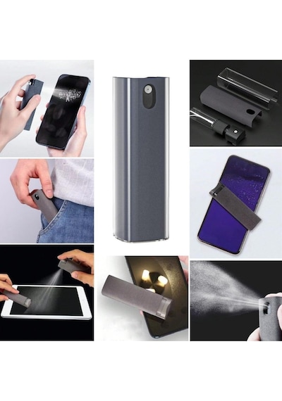 Ollevra Telefon Tablet Ekranı İçin Kendiliğinden Spreyli Ekran Temizleme Süngeri