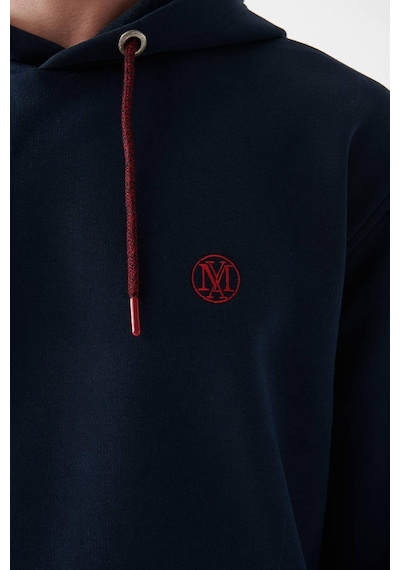 Mavi 065809-29743-22k Kapüşonlu Gece Lacivert Erkek Sweatshirt 065809-29743-R0551 Lacivert