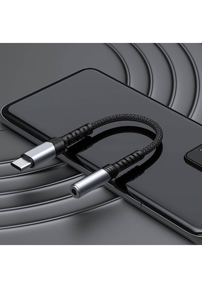 Type-c Den Aux Dönüştürücü Kablo Recci Rds-a25 3.5mm To Type-c Audio Ses Aux Kablo