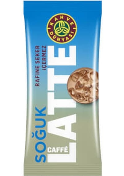 Kahve Dünyası Özel Seri Soğuk Caffe Latte Rafine Şeker İlavesiz 10'lu