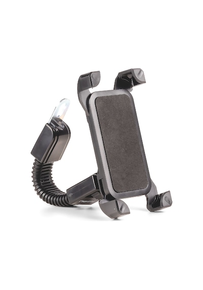 HEPU HP-A18 Motosiklet Dikiz Aynası Telefon Tutucu – Yaylı Kavrama + Esnek Boyun + 360° Dönebilir