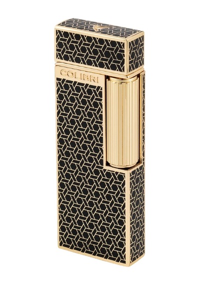 Colibri Continental Soft Flame Gold Desenli Çakmak