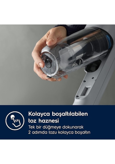 Electrolux EP71UB14DB Ultimate 14.4 V Dikey Şarjlı Süpürge