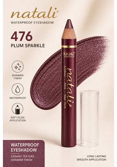 Natali Waterproof Göz Kalemi Ve Göz Farı No:476 0