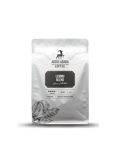 Addis Ababa Coffee - Lemmu Blend Kahve 225 Gr. Pot Sku: Mır8690010534644