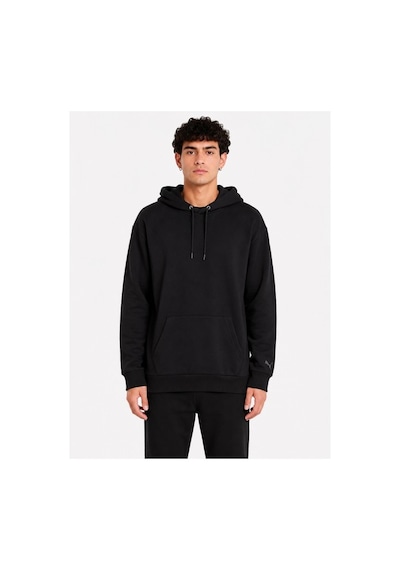 Puma Nordics Blank Hoodie Erkek Siyah Sweat 68336201